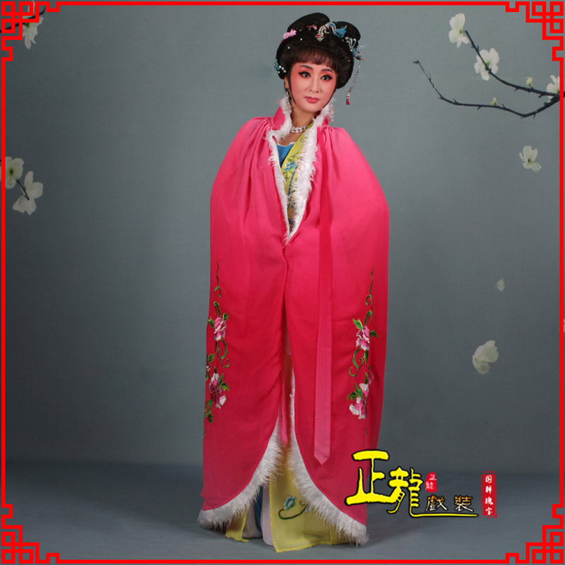 恩平小花旦绣花斗篷 花旦披风