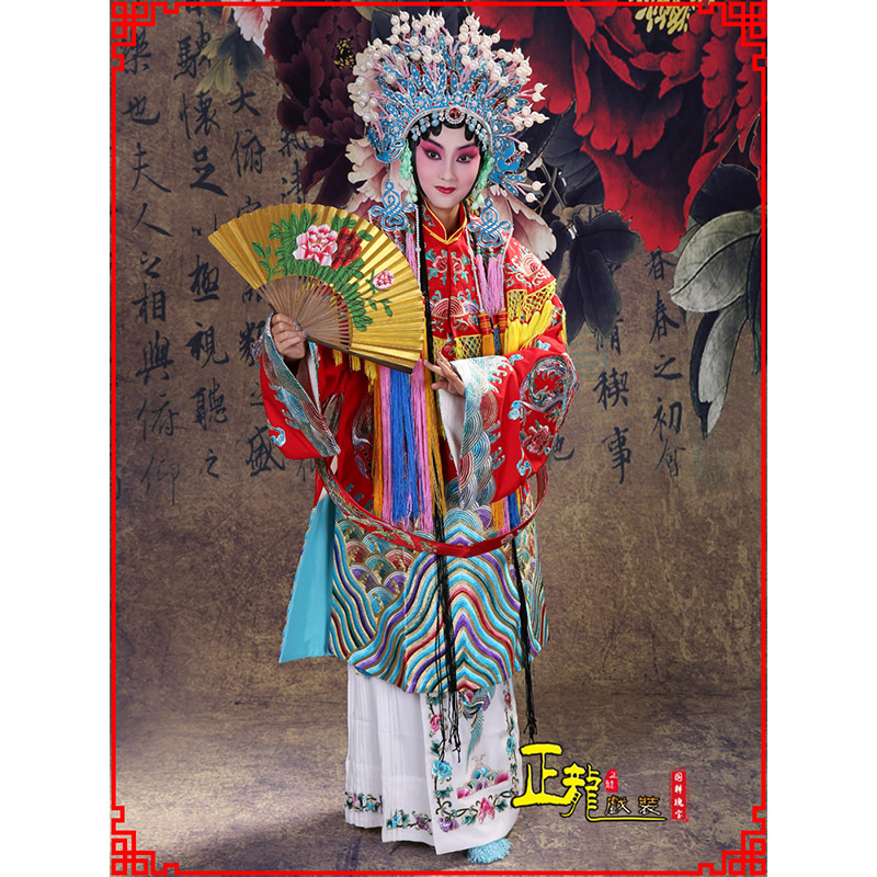 恩平凤袍杨贵妃贵妃醉酒 软绉团凤女蟒