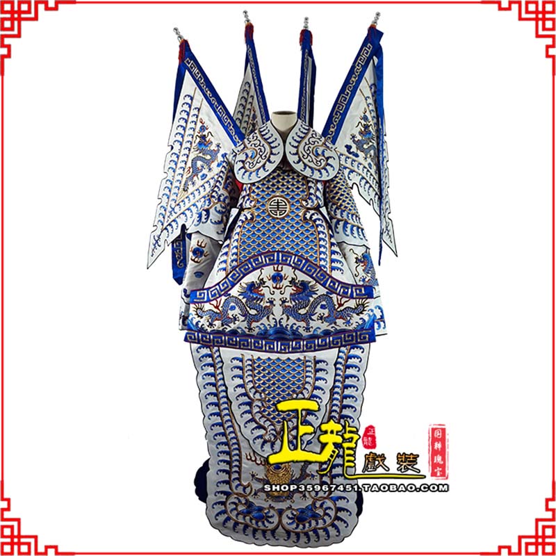恩平武生武将大靠祥龙勾金